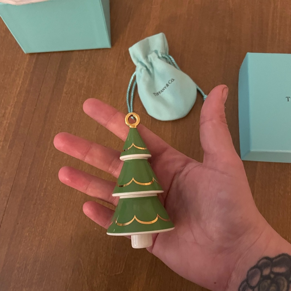 Tiffany Christmas Tree Ornament